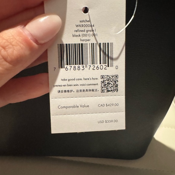 Kate Spade Elegant Black Handbag